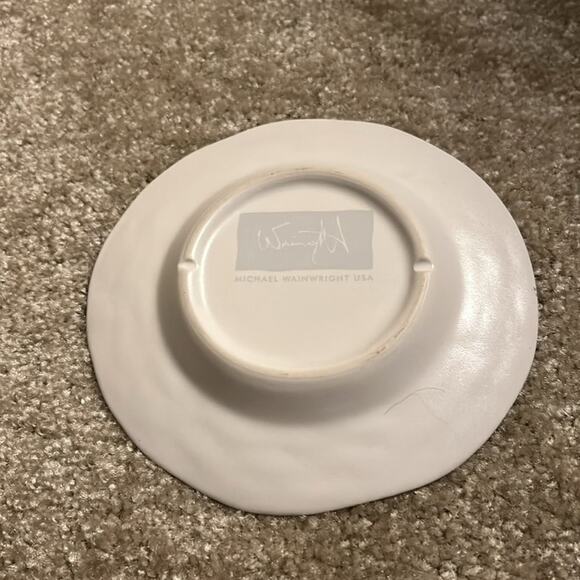 MICHAEL WAINWRIGHT Bread And Butter Plate Gold Tone - Picture 2 of 2